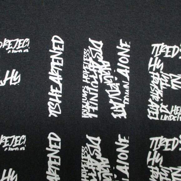 Gildan Mathew West I'm Fine Graphic Print Quote Black Men Size | XXL - Picture 6 of 13